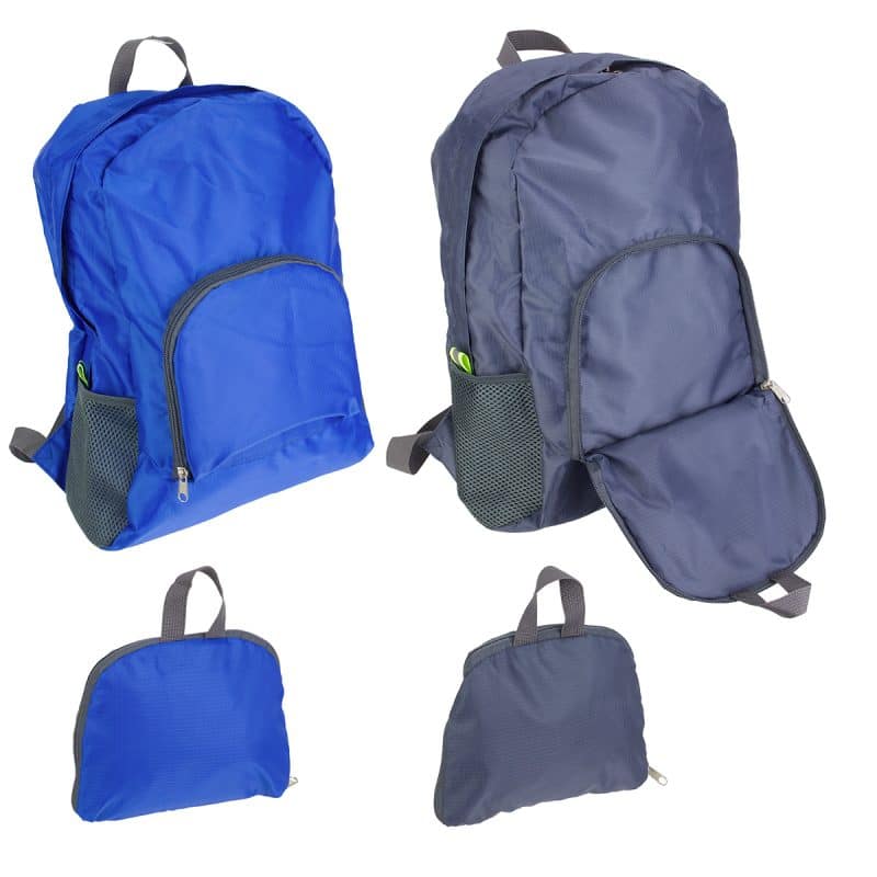 Custom Trailblazer Collapsible Polyester Backpack - 1