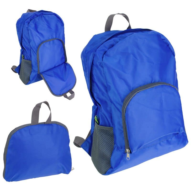 Custom Trailblazer Collapsible Polyester Backpack - 3