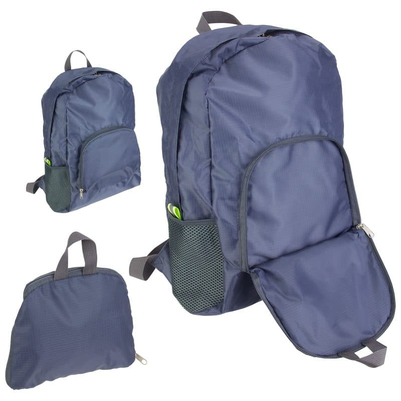 Custom Trailblazer Collapsible Polyester Backpack - 5