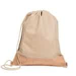 Custom County Drawstring Bag with Cork Bottom - 1