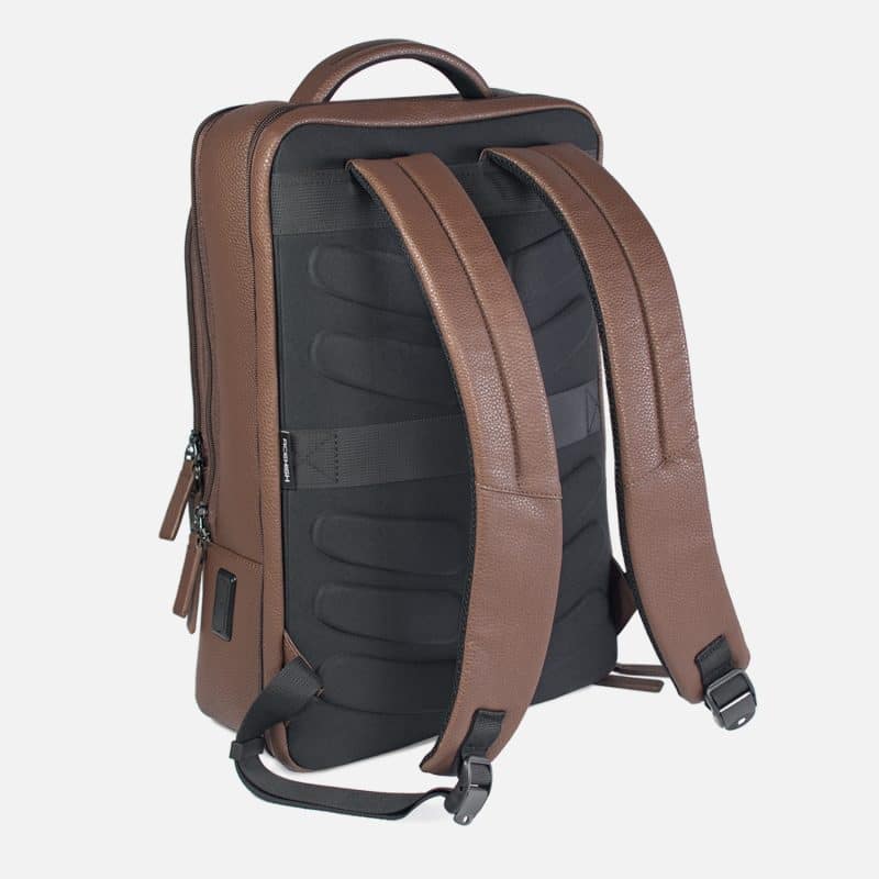 Custom Oxford - 16" Laptop Backpack with Luggage Strap - 3