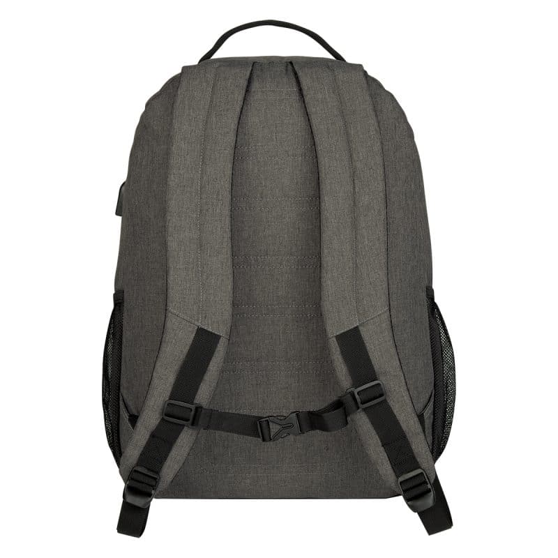 Custom Reagan Heathered Laptop Backpack - 4