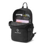 Custom Renew rPET Computer Backpack - Black - 4