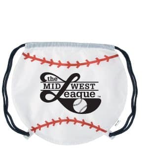 Custom Baseball Drawstring Bag