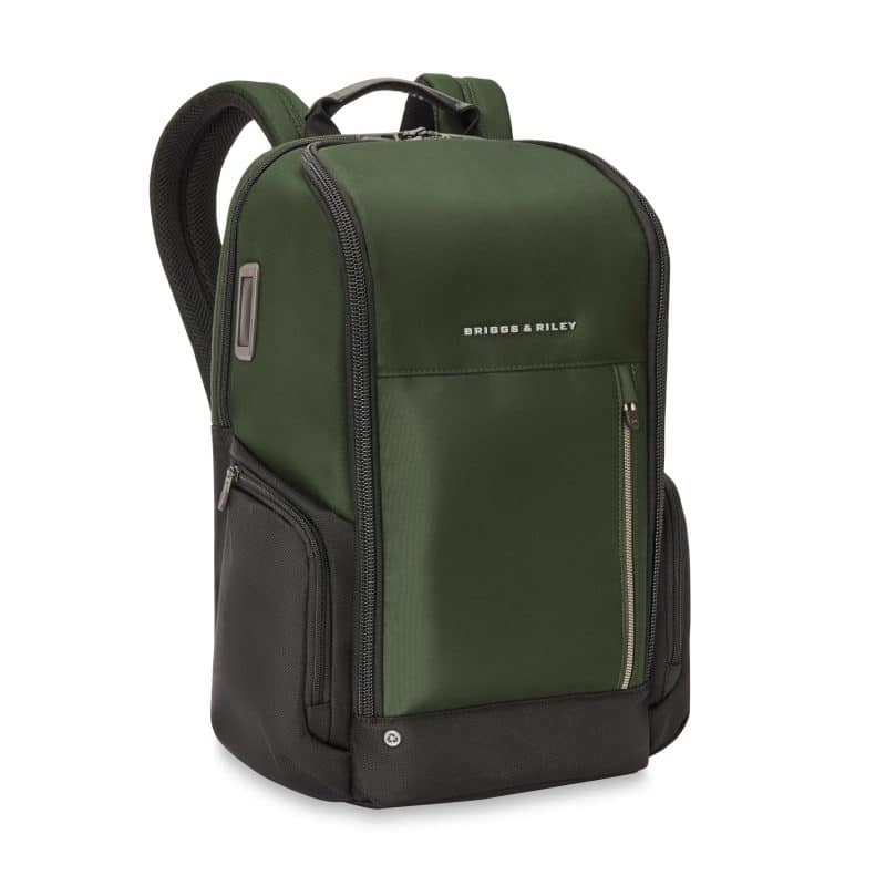 Custom Briggs & Riley H·T·A Medium Widemouth Backpack - Forest