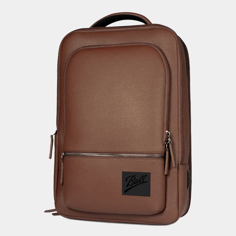 Custom Oxford - 16" Laptop Backpack with Luggage Strap - 4