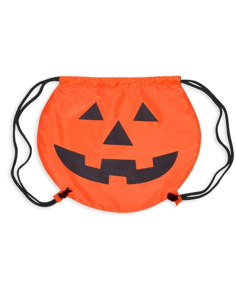 Custom Pumpkin Drawstring Bag