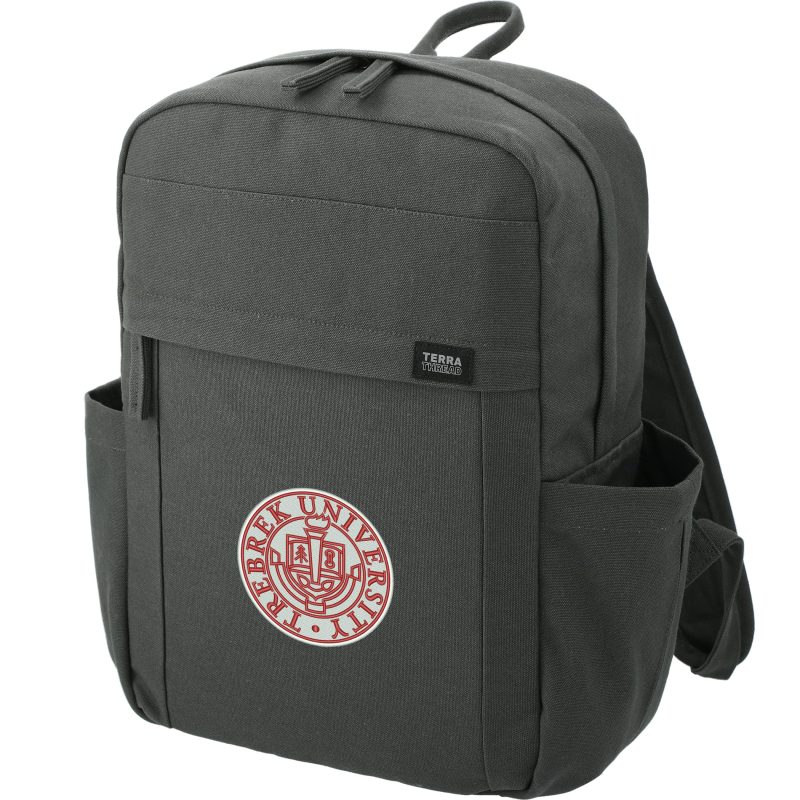 Custom Terra Thread Fairtrade Earth 15'' Computer Backpack - 9