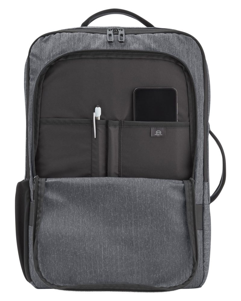 Custom Versa Eco Friendly Work Laptop Backpack and Briefcase - 4