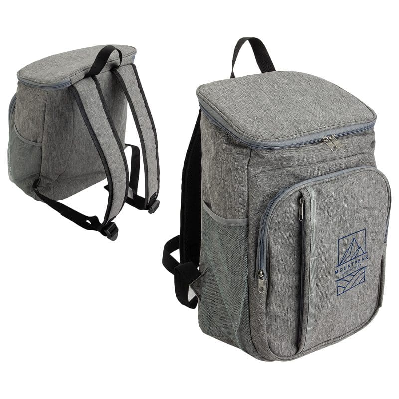 Custom Woodland Polycanvas Cooler Backpack - 6
