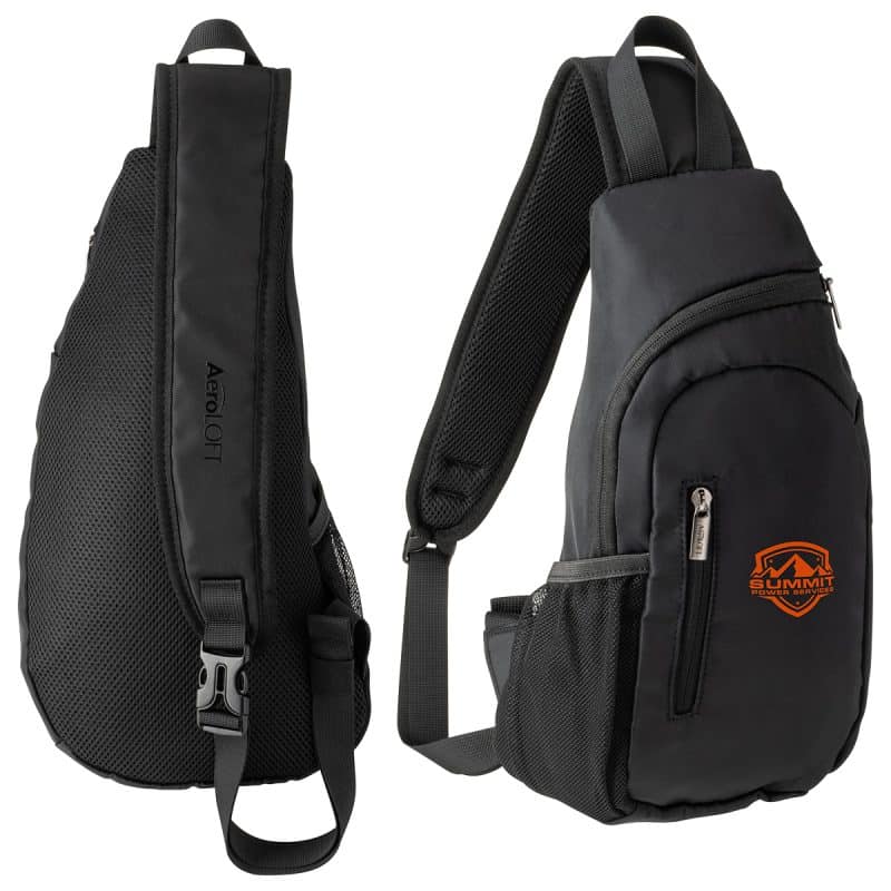 Custom AeroLOFT® Crossbody Sling Backpack - 2