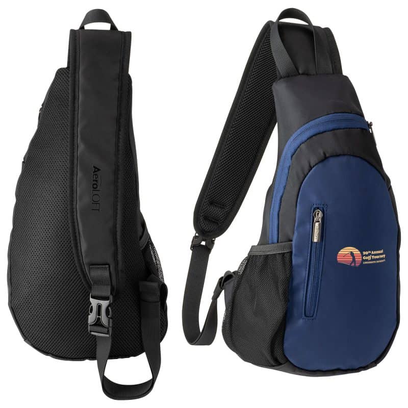 Custom AeroLOFT® Crossbody Sling Backpack - 6
