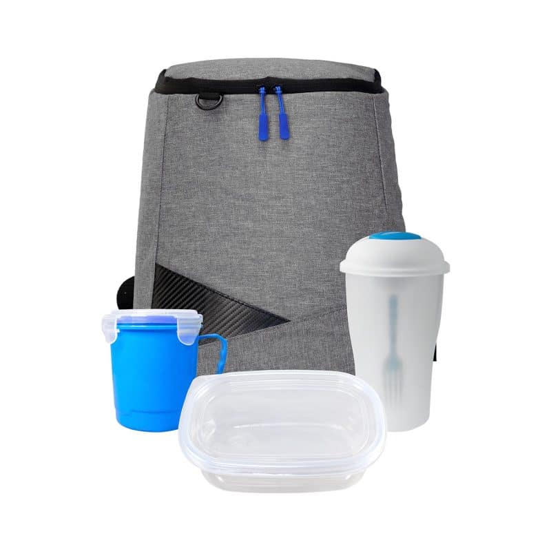 Custom Handy Soup & Salad Backpack Set - 3