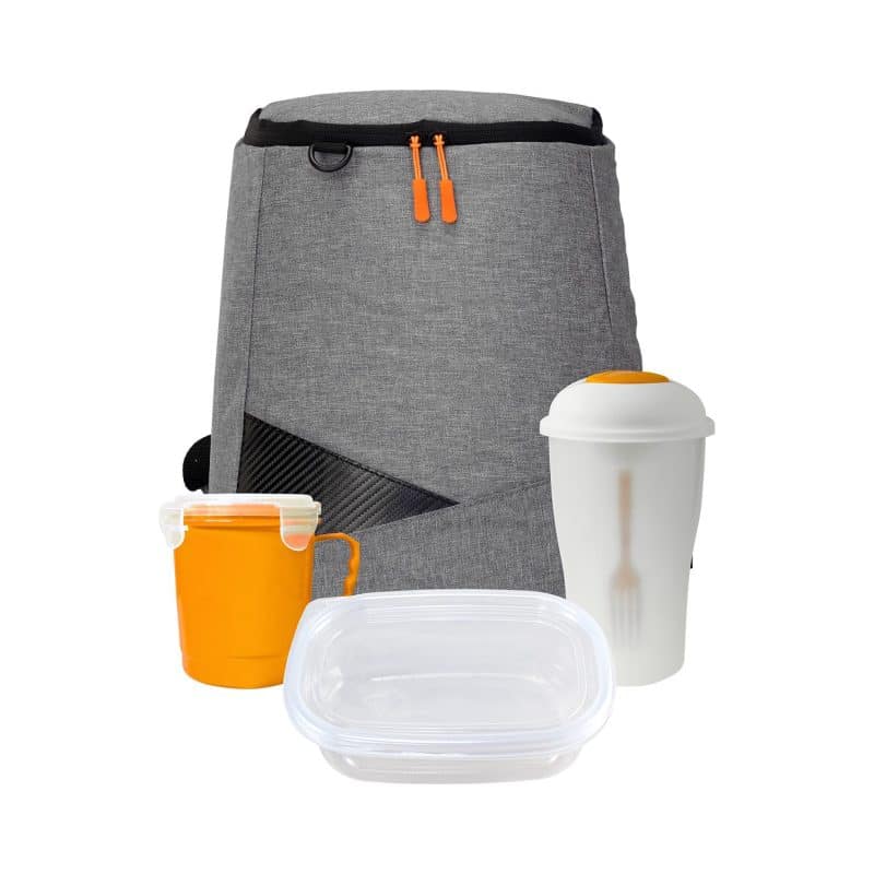 Custom Handy Soup & Salad Backpack Set - 7