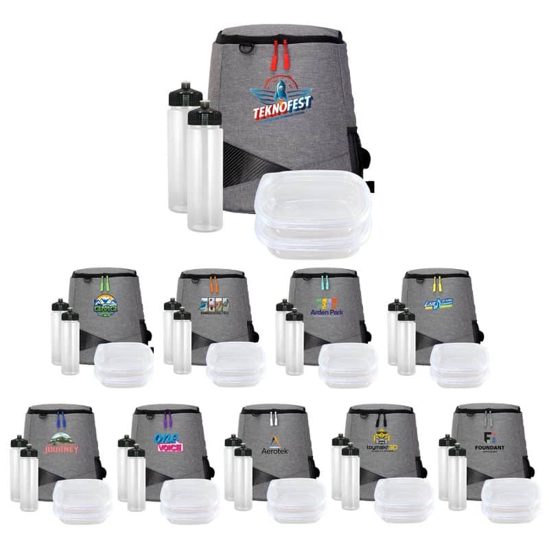 Custom Handy Sporty Backpack Picnic Set