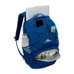Custom High Sierra® Swoop SG Laptop Backpack - Cosmic Blue - 3