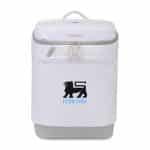 Custom Igloo® Day Chiller Backpack 24 Can Soft Cooler - Cloud White