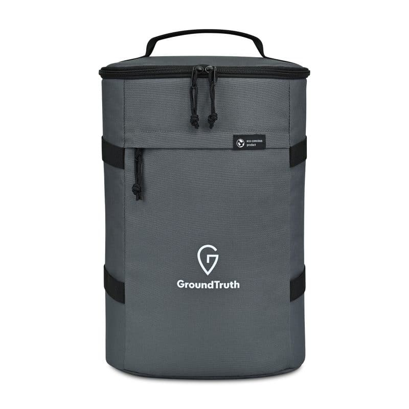 Custom Renew rPET Backpack Cooler - Durango Grey