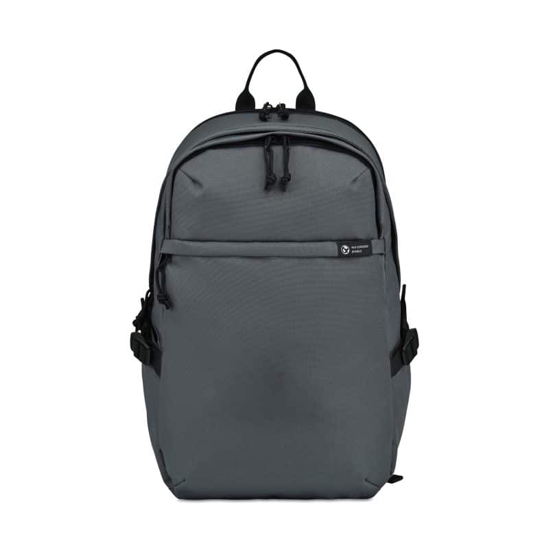 Custom Renew rPET Computer Backpack - Durango Grey - 1