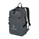 Custom Renew rPET Computer Backpack - Durango Grey - 4