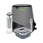 Custom Trendy Lunch Box & Utensil Backpack Set - 9
