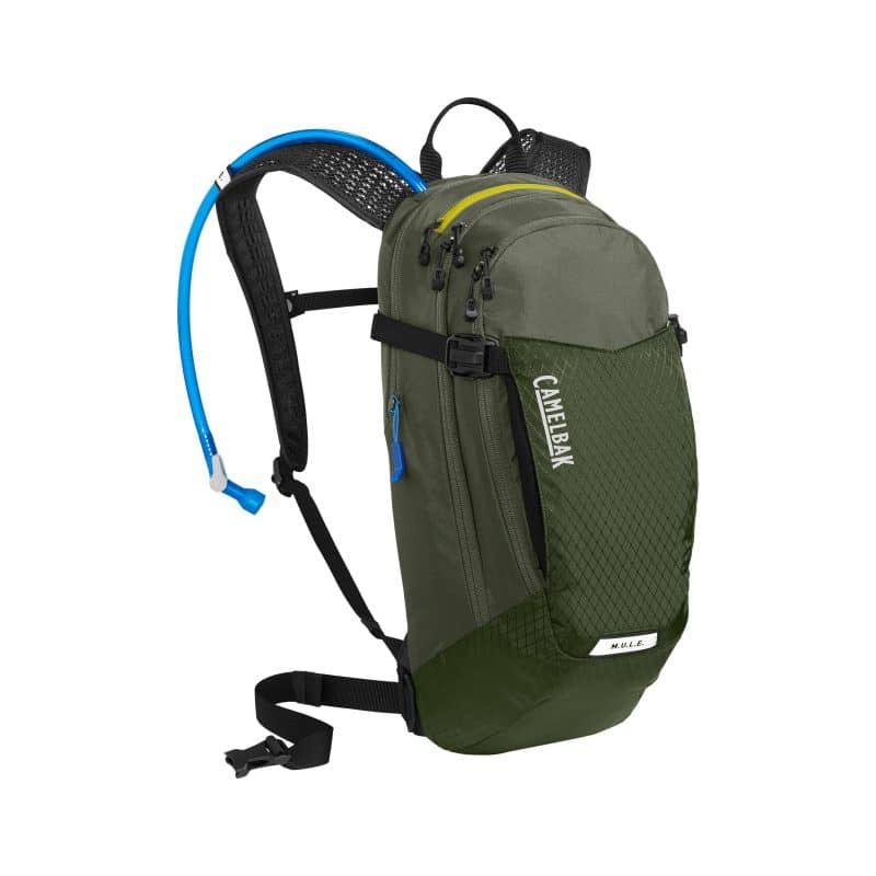 Custom CamelBak M.U.L.E. 12 100 Oz. Hydration Pack Dusty Olive