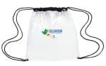 Custom Good Value™ Clear Game Drawstring Backpack - 4