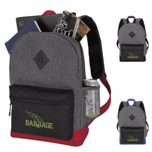 Custom Good Value™ Felix Two-Tone Computer Backpack