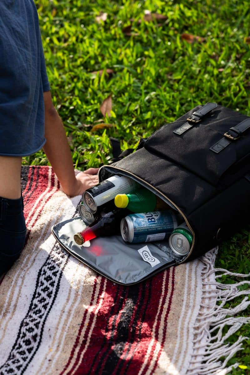 Custom Recycled Chilli Cooler Backpack - 7