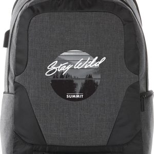 Custom Overland TSA Friendly 17" Laptop Backpack with USB Port