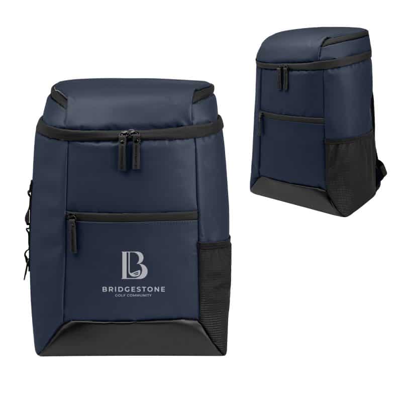 Custom Cutter & Buck 18 Can Cooler Backpack - 7