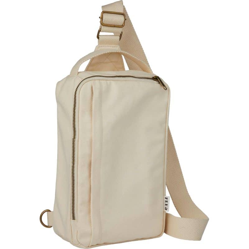 Custom Feed Organic Sling Backpack - 4