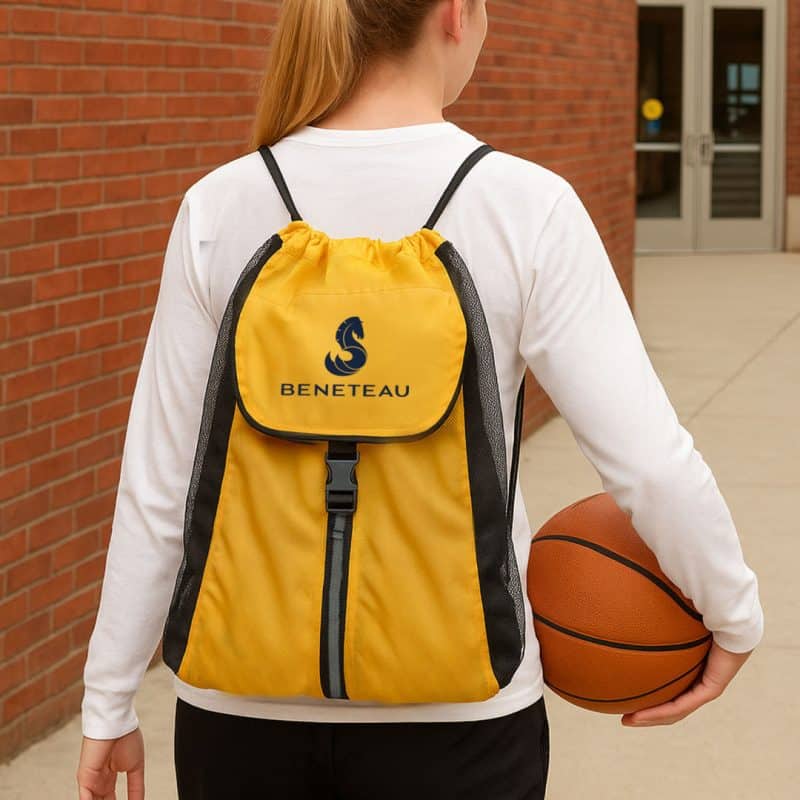 Custom Allure Drawstring Bag - 3