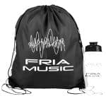 Custom Garyline® Graduate Drawstring Backpack with 27 oz. Bottle