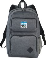 Custom Graphite Deluxe 15" Laptop Backpack - 4
