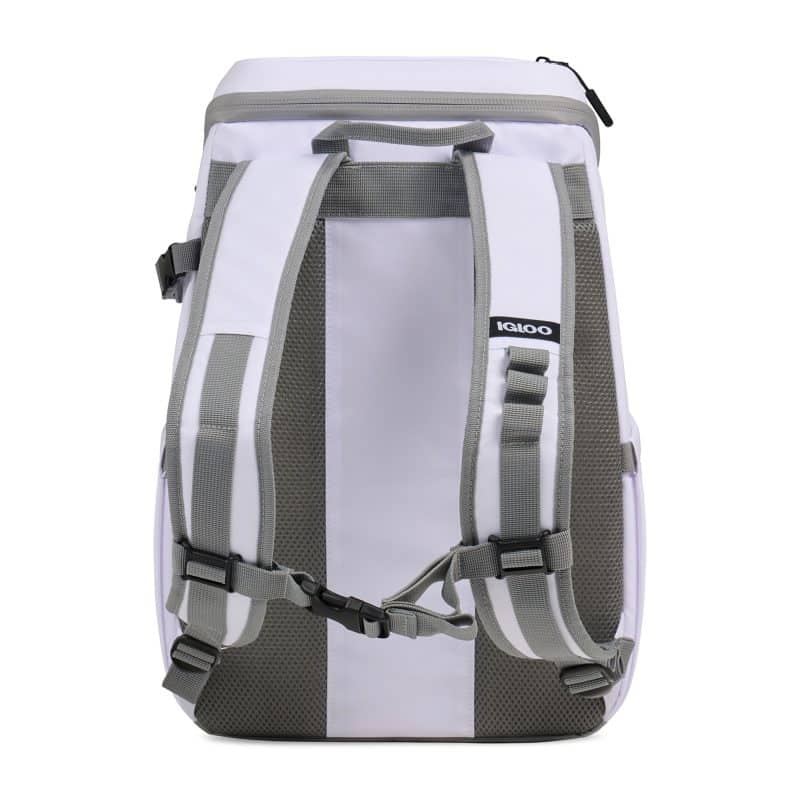 Custom Igloo® Marine 30 Can Backpack Cooler - White - 8