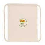 Custom Impact AWARE™ Recycled Cotton Cinchpack 145g - Off White - 2