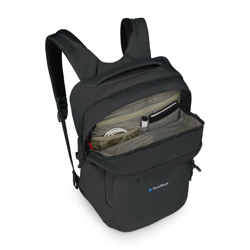 Custom Osprey Aoede Airspeed™ Backpack - Black - 3