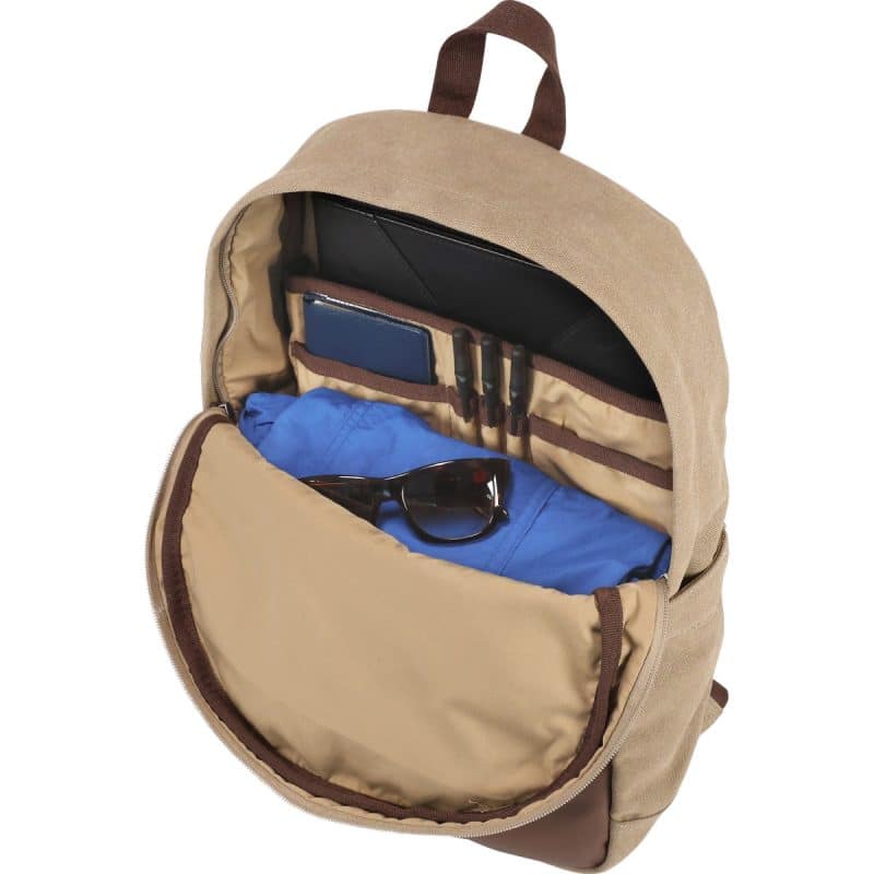 Custom Urban Peak Everyday 16oz Cotton Canvas Backpack - 4