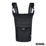 Custom iCOOL Rockvale Repreve Packable Puffer 24-Can Backpack Cooler - 1