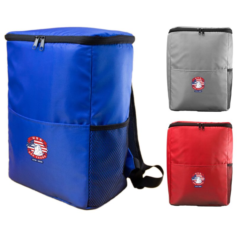 Custom Patriotic Cooler Backpack - 1