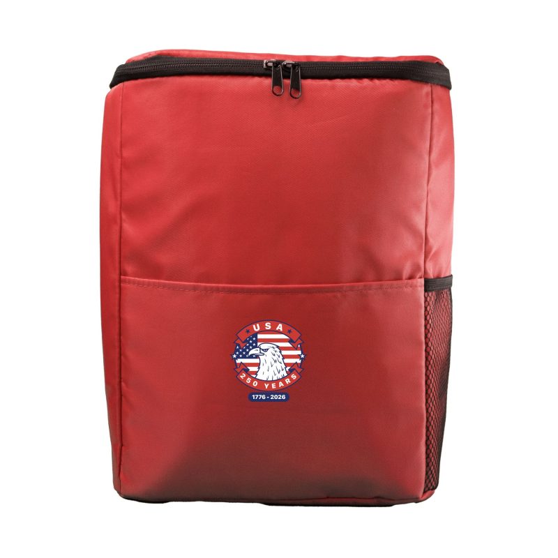 Custom Patriotic Cooler Backpack - 7