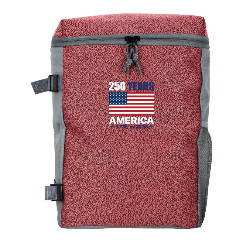 Custom Patriotic Speck Cooler Backpack - 6