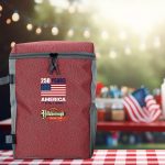 Custom Patriotic Speck Cooler Backpack - 8