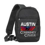 Custom "BIG SKY" Recycled RPET Cross-Body Sling Backpack Bag - 2