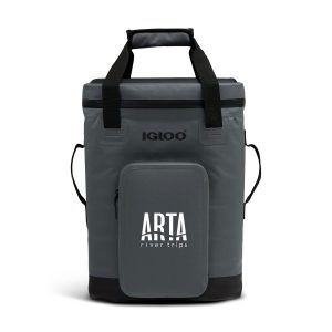 Custom Igloo® Trailmate 32 Can Backpack Cooler - Carbonite