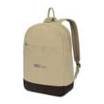 Custom Ivy Recycled Cotton Laptop Backpack - AWARE™ - Beige - 2