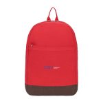 Custom Ivy Recycled Cotton Laptop Backpack - AWARE™ - Red