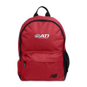 Custom New Balance® Essentials Recycled rPET Backpack - Red