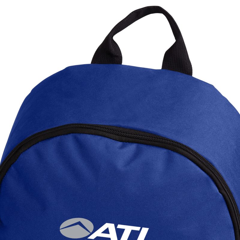 Custom New Balance® Essentials Recycled rPET Backpack - Royal - 3
